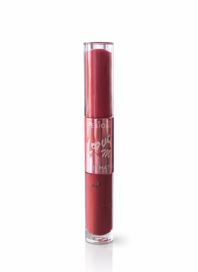 Personi 2in1 Matte Lipstick  Wine Red  Brick Brown
