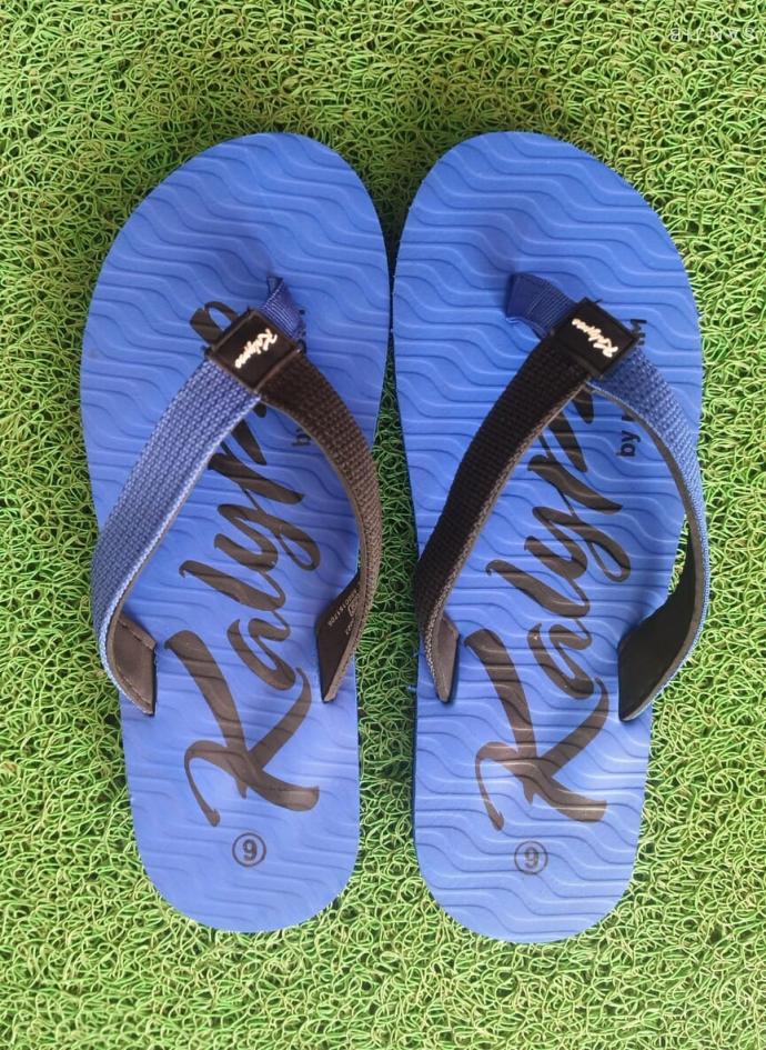 Khadim men blue colour slipper pair of 1