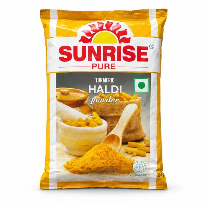Sunrise pure Turmeric powder 500 gm pouch
