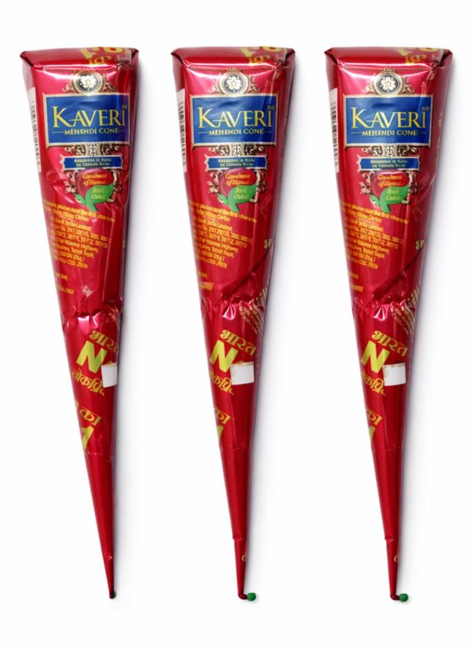 Kaveri Mehendi Cone Natural Henna For Hand Design And Temporary Tattoos