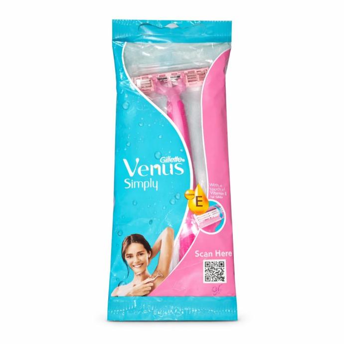 Gillette Simply Venus 3 Hair Removal Razors for Women