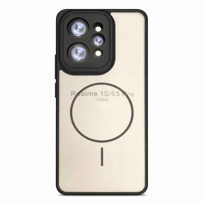 Back Cover  fo realme 15 Pro 5g mag safe matte case
