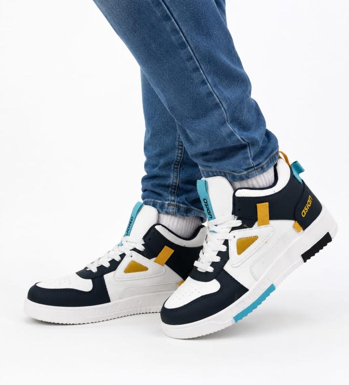Asian Kids HighTop Casual Sneakers Shoes
