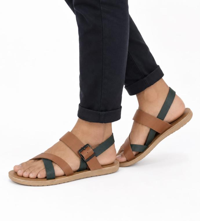 Aqualite Mens Casual Comfort Sandals