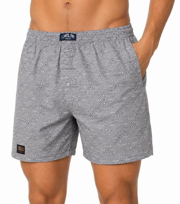 Mens Printed Bermuda Shorts