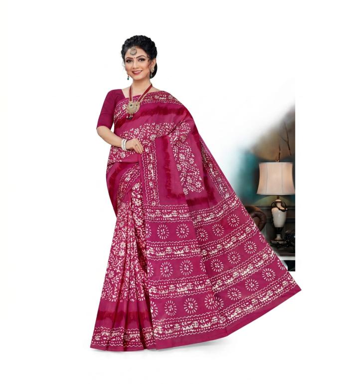 Mahesh Sarees Premium Quality Cotton Saree