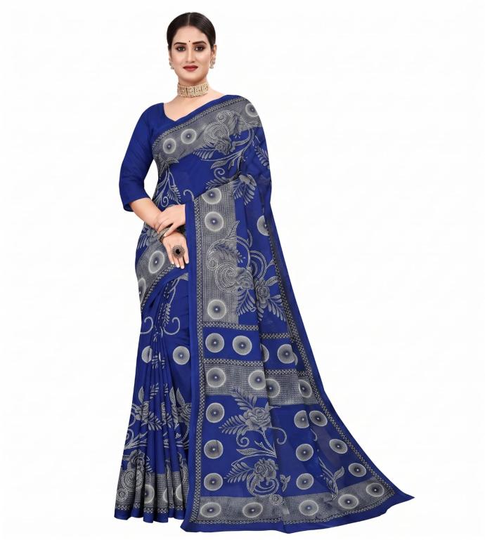 Karina Sarees Pure Cotton Printed Saree