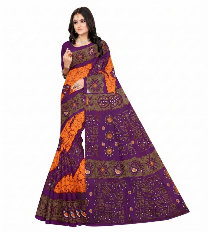 Designer Printed Saree