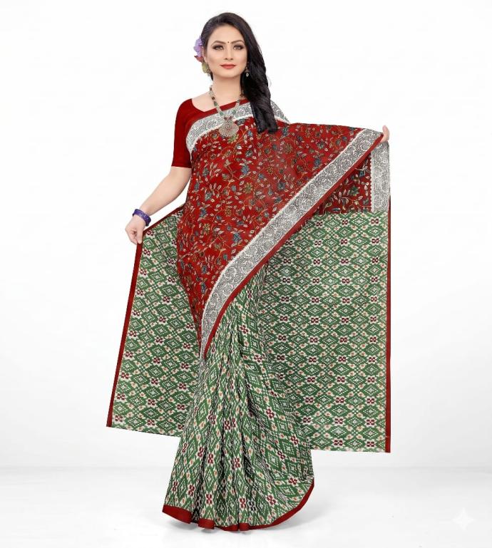 Mahesh Sarees Geetgunjan Patli Special Saree