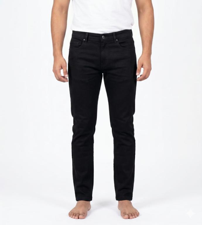 Mens Black Slim Fit Jeans