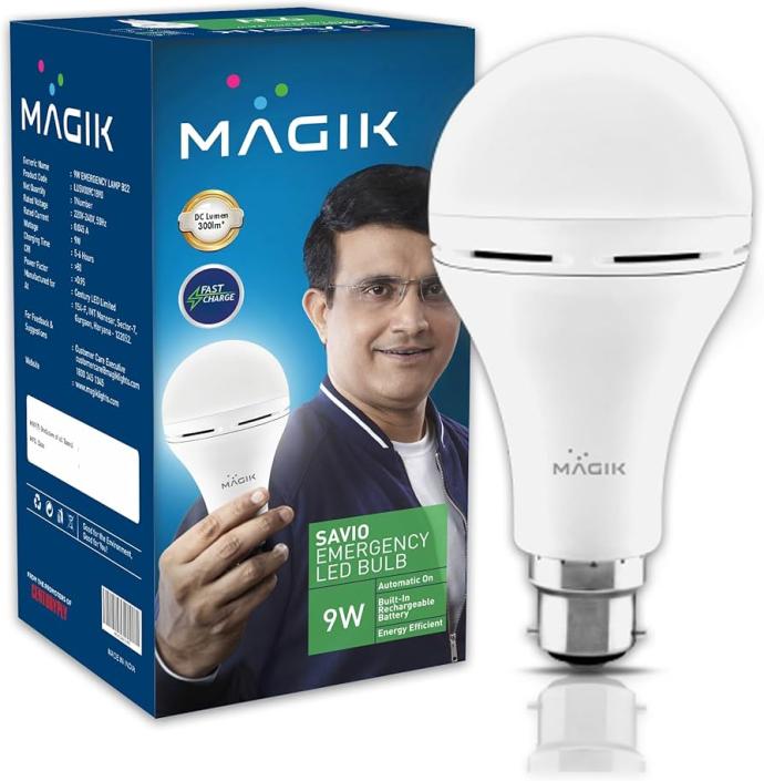 Magik 9W Basic Standard B22 Inverter Bulb White su